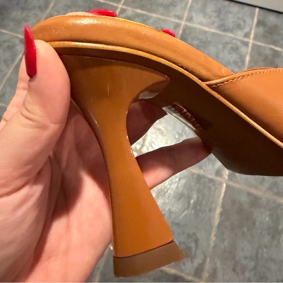 L’INTERVALLE Brown Women's Heeled Sandals size 6 - Picture 4 of 4